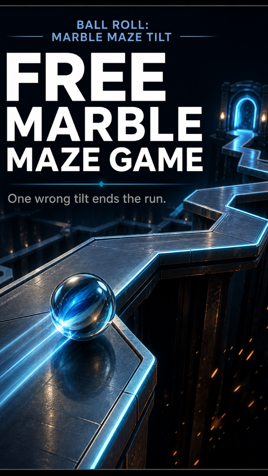 Ball Roll maze screenshot