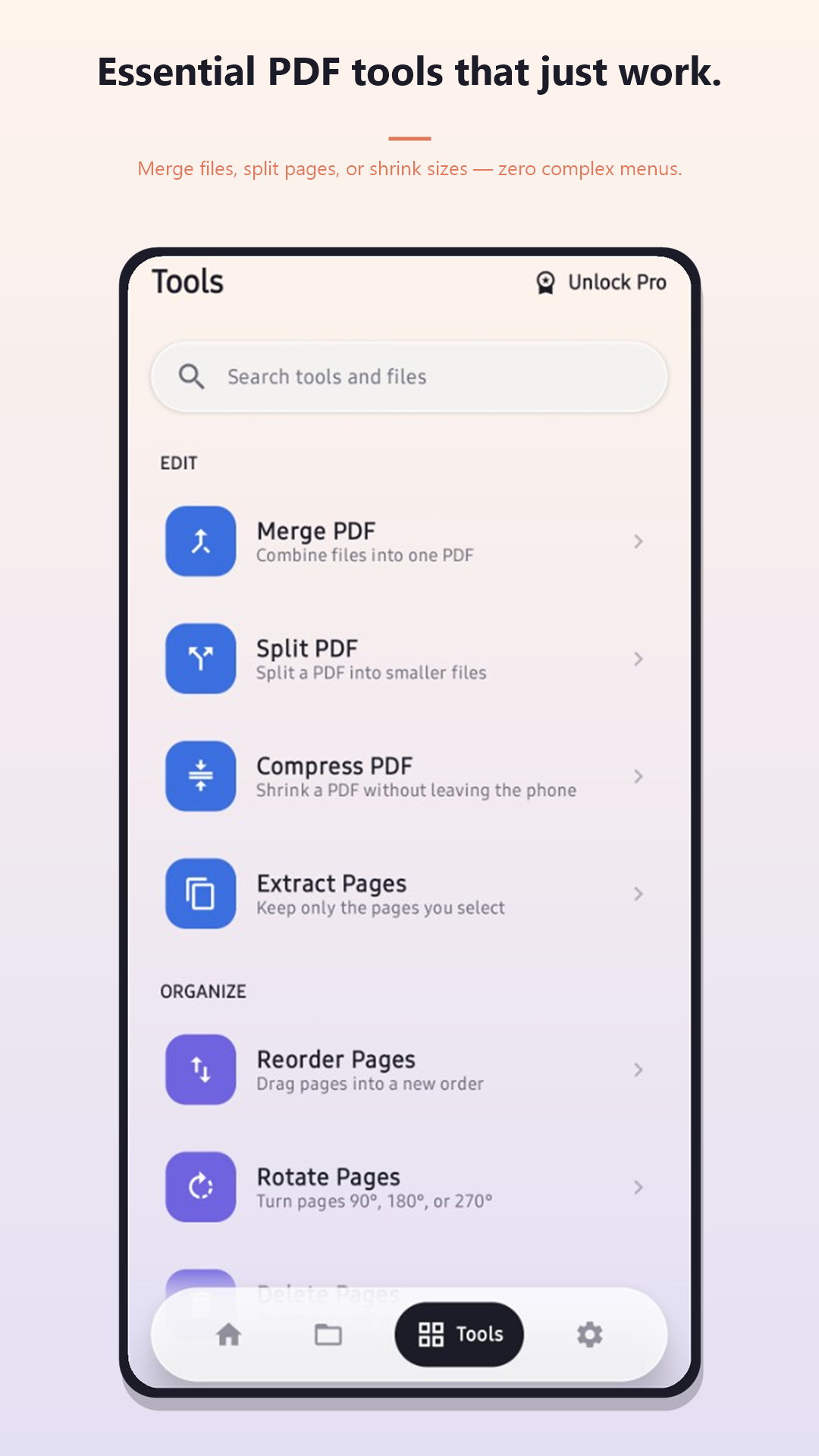 PDF tools